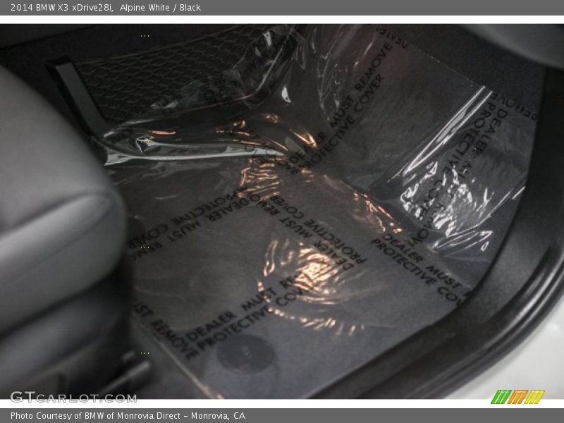 Alpine White / Black 2014 BMW X3 xDrive28i