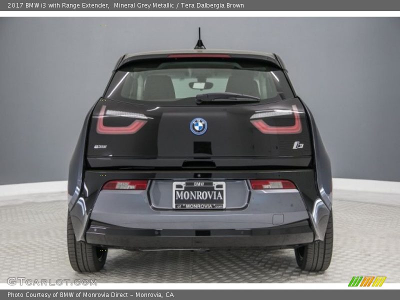 Mineral Grey Metallic / Tera Dalbergia Brown 2017 BMW i3 with Range Extender