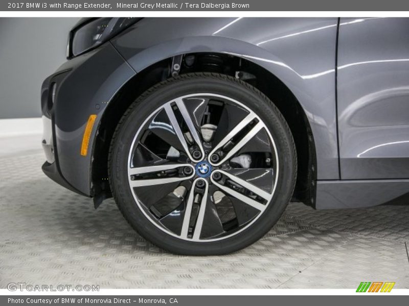 Mineral Grey Metallic / Tera Dalbergia Brown 2017 BMW i3 with Range Extender
