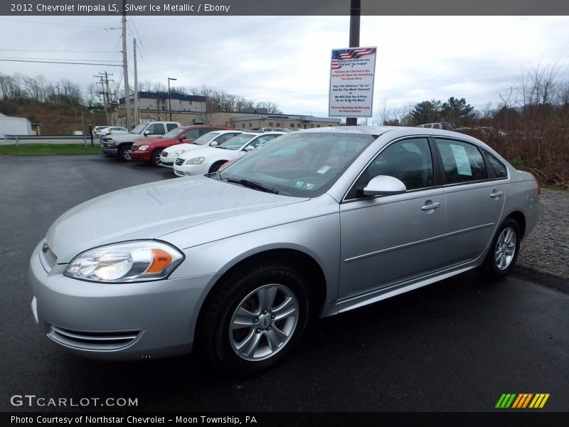 Silver Ice Metallic / Ebony 2012 Chevrolet Impala LS