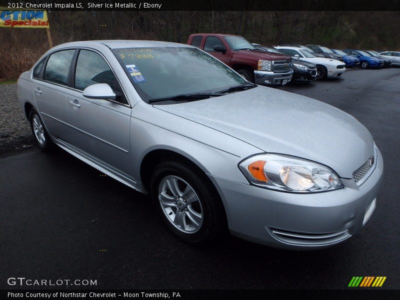 Silver Ice Metallic / Ebony 2012 Chevrolet Impala LS
