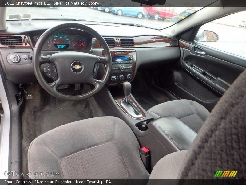 Silver Ice Metallic / Ebony 2012 Chevrolet Impala LS