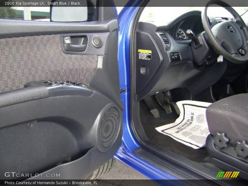 Smart Blue / Black 2006 Kia Sportage LX