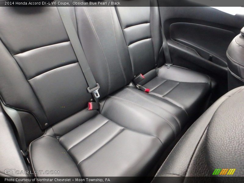 Obsidian Blue Pearl / Black 2014 Honda Accord EX-L V6 Coupe