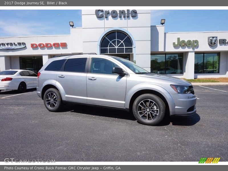 Billet / Black 2017 Dodge Journey SE