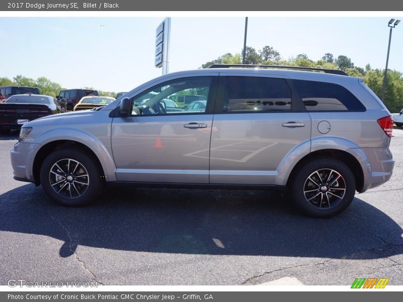 Billet / Black 2017 Dodge Journey SE