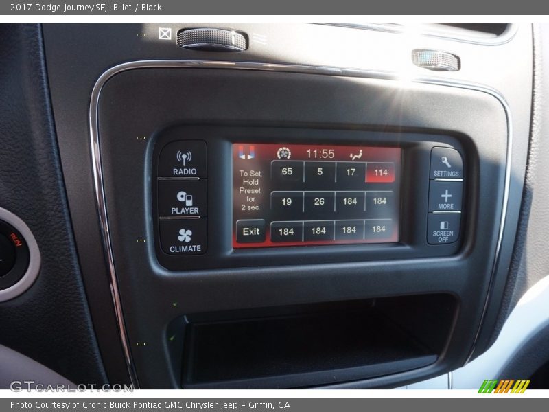 Billet / Black 2017 Dodge Journey SE