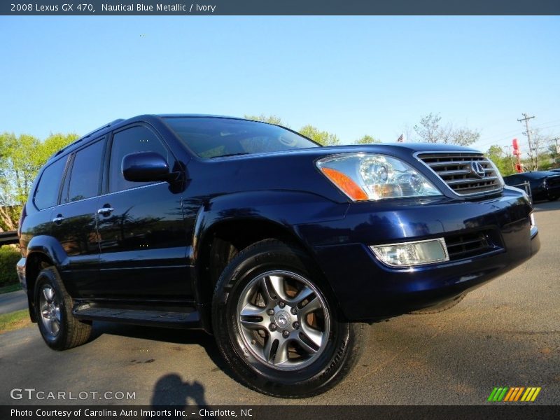 Nautical Blue Metallic / Ivory 2008 Lexus GX 470