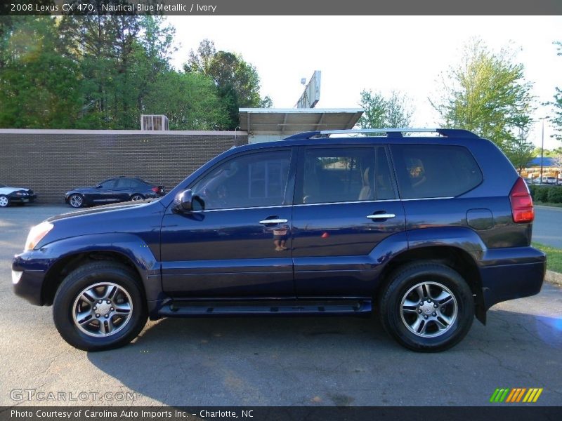 Nautical Blue Metallic / Ivory 2008 Lexus GX 470