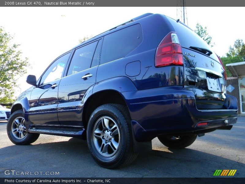 Nautical Blue Metallic / Ivory 2008 Lexus GX 470