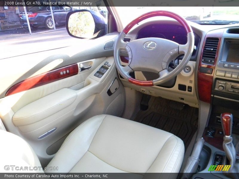 Nautical Blue Metallic / Ivory 2008 Lexus GX 470