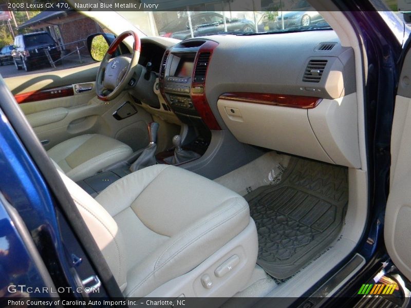 Nautical Blue Metallic / Ivory 2008 Lexus GX 470
