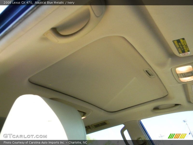 Nautical Blue Metallic / Ivory 2008 Lexus GX 470