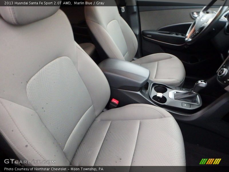Marlin Blue / Gray 2013 Hyundai Santa Fe Sport 2.0T AWD