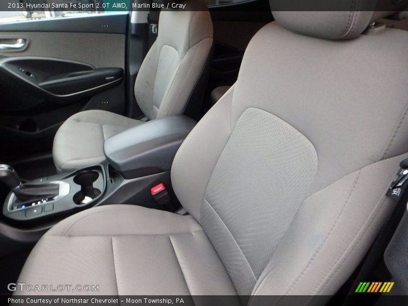 Marlin Blue / Gray 2013 Hyundai Santa Fe Sport 2.0T AWD