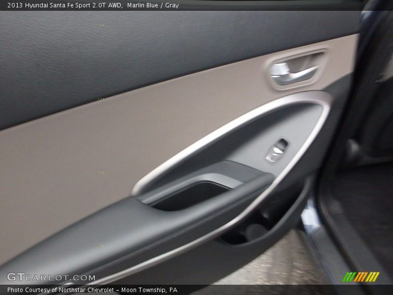 Marlin Blue / Gray 2013 Hyundai Santa Fe Sport 2.0T AWD