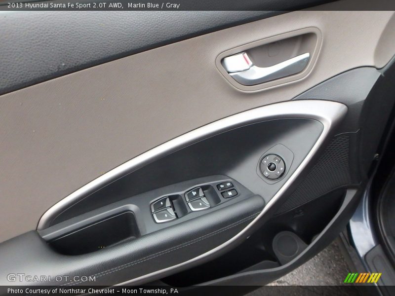 Marlin Blue / Gray 2013 Hyundai Santa Fe Sport 2.0T AWD