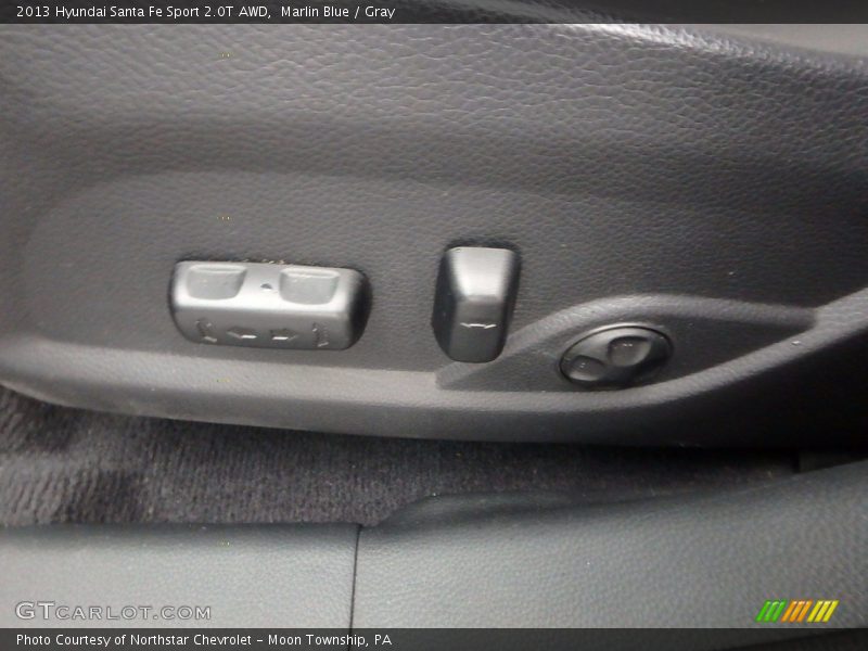 Marlin Blue / Gray 2013 Hyundai Santa Fe Sport 2.0T AWD
