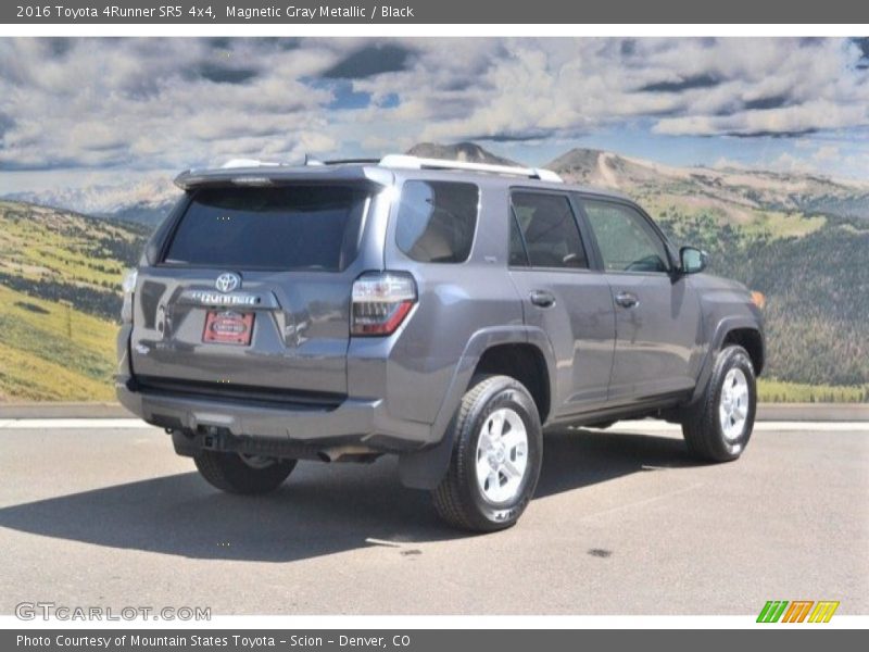 Magnetic Gray Metallic / Black 2016 Toyota 4Runner SR5 4x4