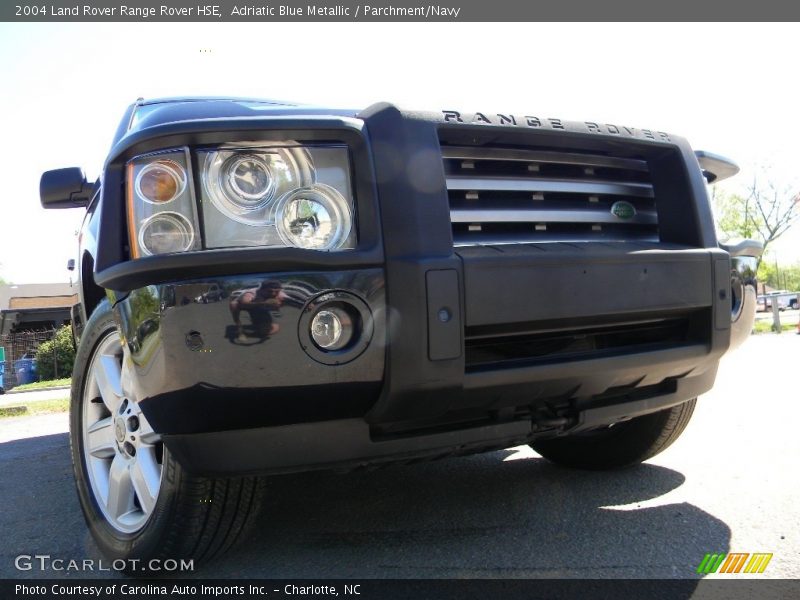 Adriatic Blue Metallic / Parchment/Navy 2004 Land Rover Range Rover HSE