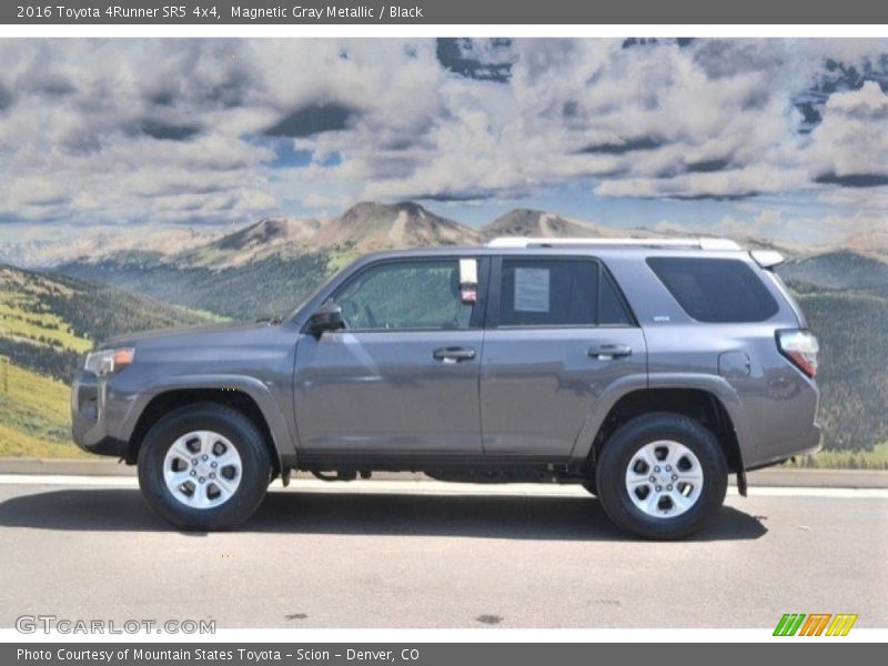 Magnetic Gray Metallic / Black 2016 Toyota 4Runner SR5 4x4