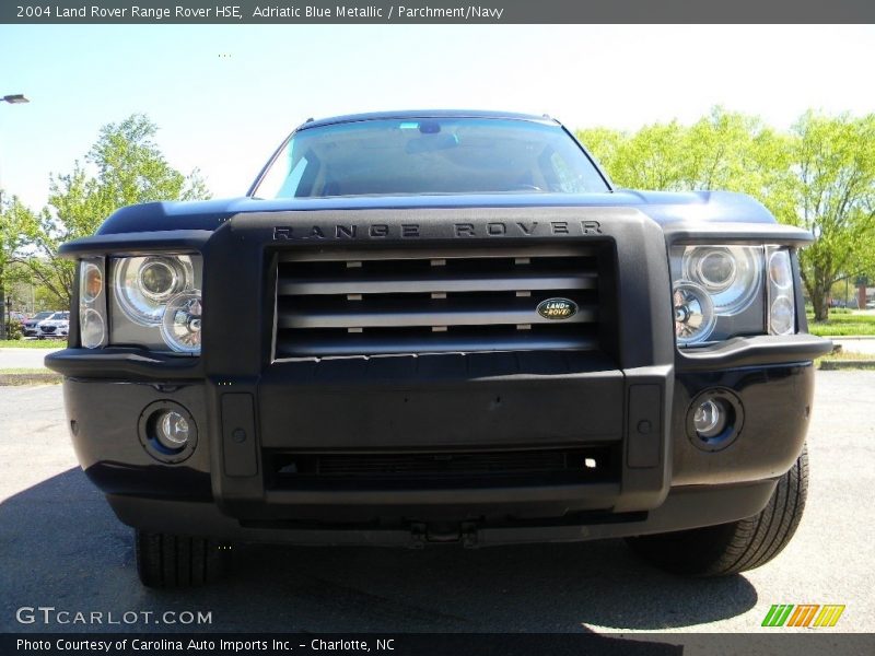 Adriatic Blue Metallic / Parchment/Navy 2004 Land Rover Range Rover HSE