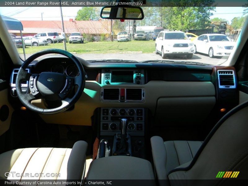 Adriatic Blue Metallic / Parchment/Navy 2004 Land Rover Range Rover HSE