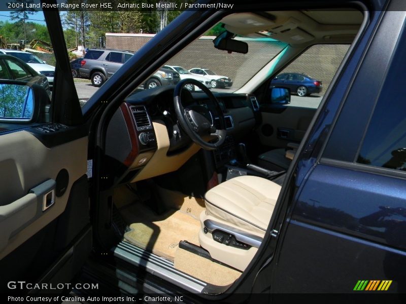 Adriatic Blue Metallic / Parchment/Navy 2004 Land Rover Range Rover HSE