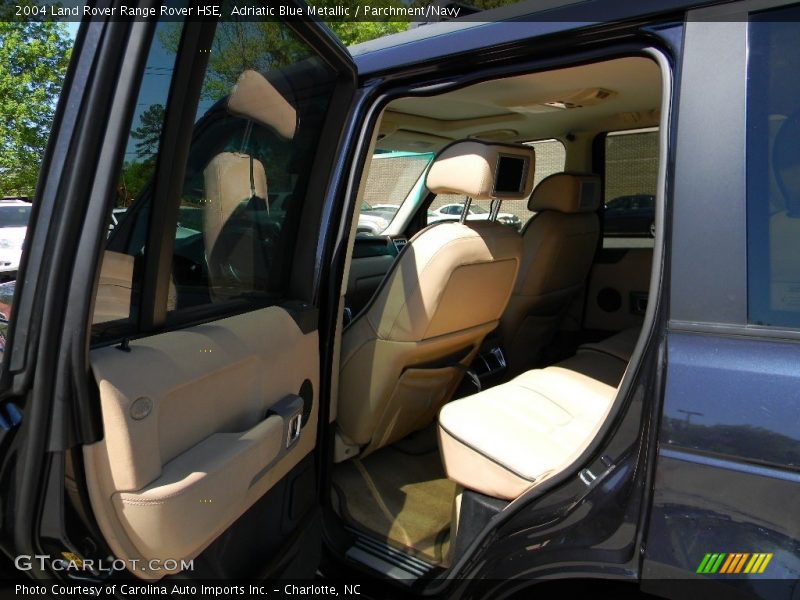 Adriatic Blue Metallic / Parchment/Navy 2004 Land Rover Range Rover HSE