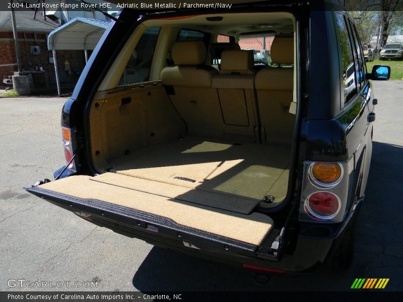 Adriatic Blue Metallic / Parchment/Navy 2004 Land Rover Range Rover HSE
