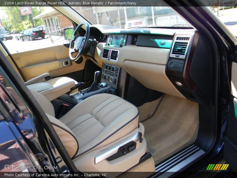Adriatic Blue Metallic / Parchment/Navy 2004 Land Rover Range Rover HSE