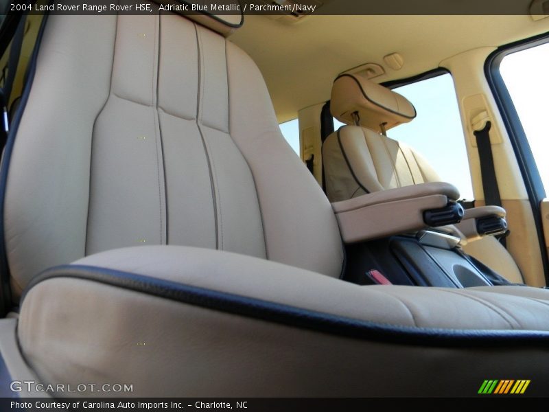 Adriatic Blue Metallic / Parchment/Navy 2004 Land Rover Range Rover HSE