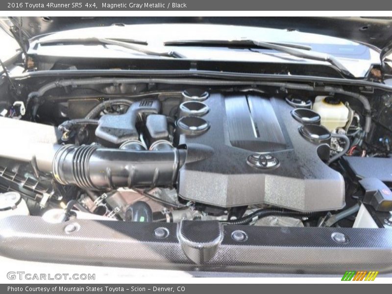 Magnetic Gray Metallic / Black 2016 Toyota 4Runner SR5 4x4