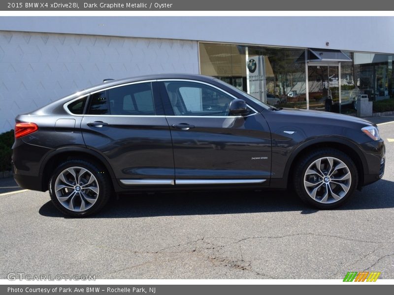 Dark Graphite Metallic / Oyster 2015 BMW X4 xDrive28i