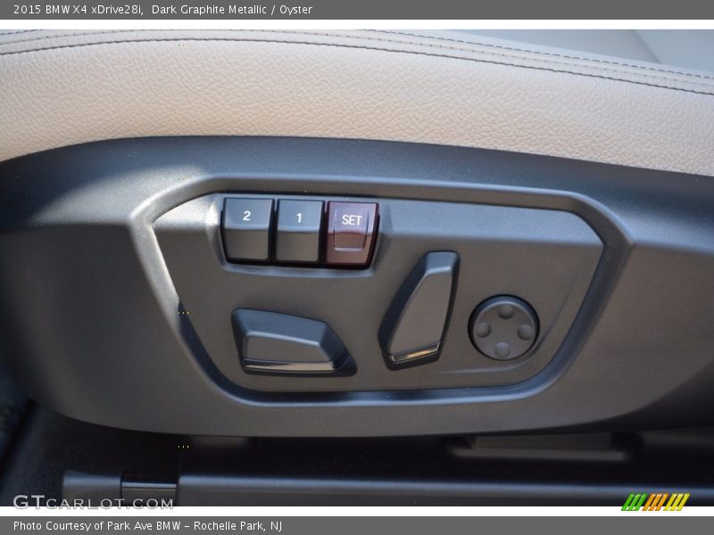 Dark Graphite Metallic / Oyster 2015 BMW X4 xDrive28i