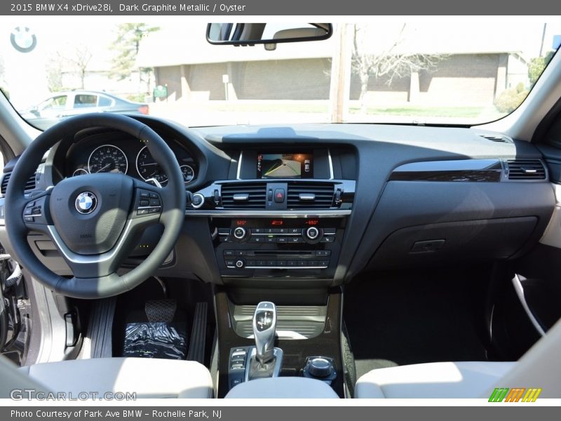 Dark Graphite Metallic / Oyster 2015 BMW X4 xDrive28i