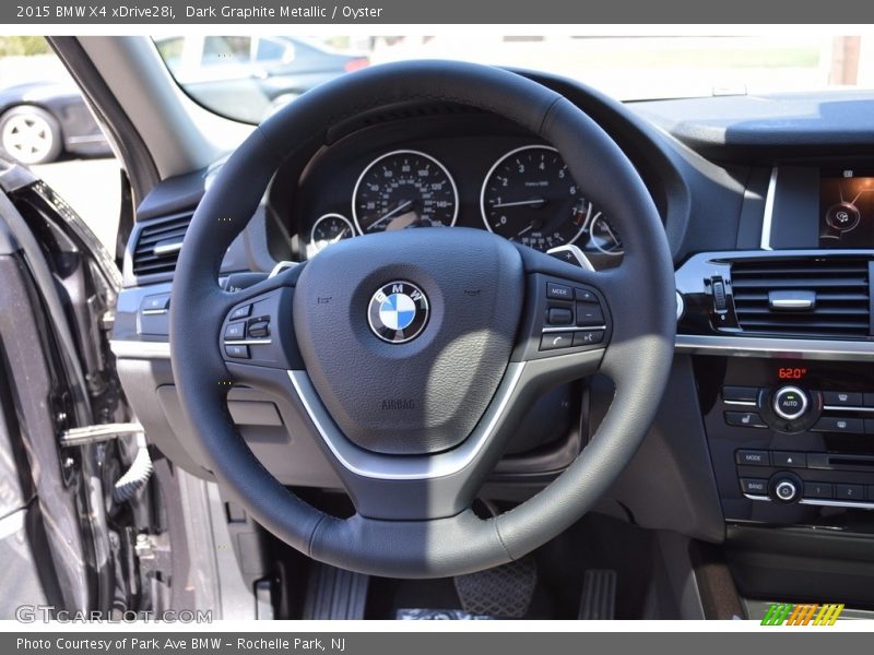 Dark Graphite Metallic / Oyster 2015 BMW X4 xDrive28i