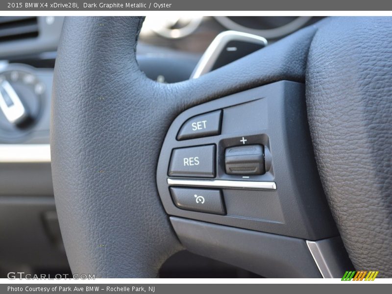 Dark Graphite Metallic / Oyster 2015 BMW X4 xDrive28i