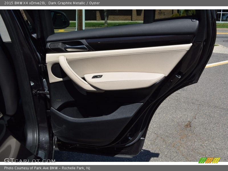 Dark Graphite Metallic / Oyster 2015 BMW X4 xDrive28i