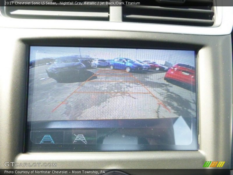Nightfall Gray Metallic / Jet Black/Dark Titanium 2017 Chevrolet Sonic LS Sedan
