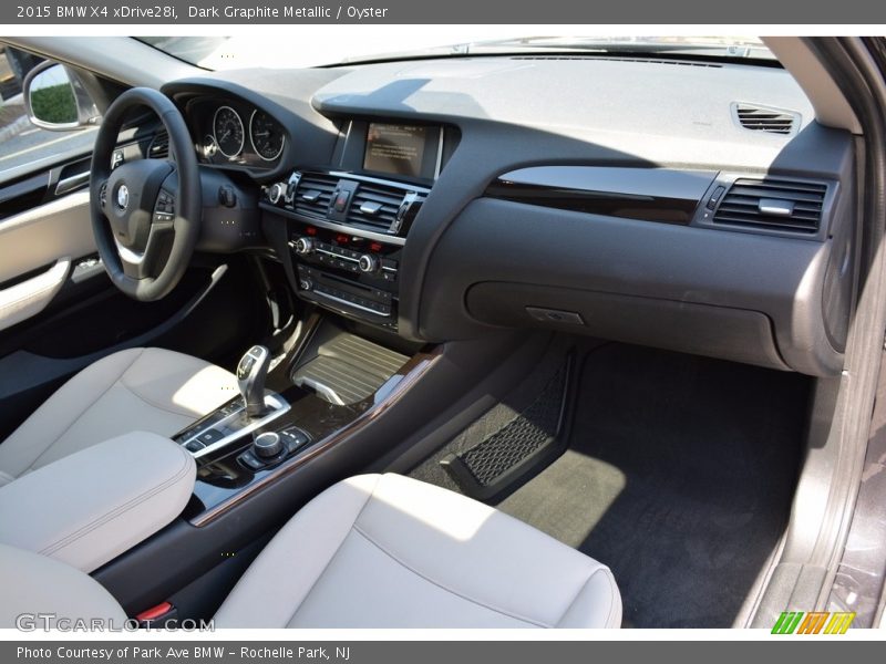 Dark Graphite Metallic / Oyster 2015 BMW X4 xDrive28i