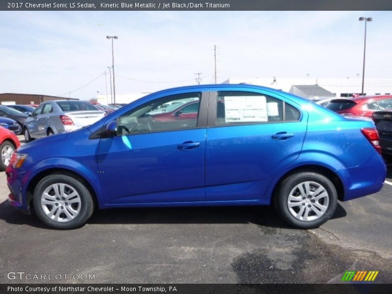  2017 Sonic LS Sedan Kinetic Blue Metallic