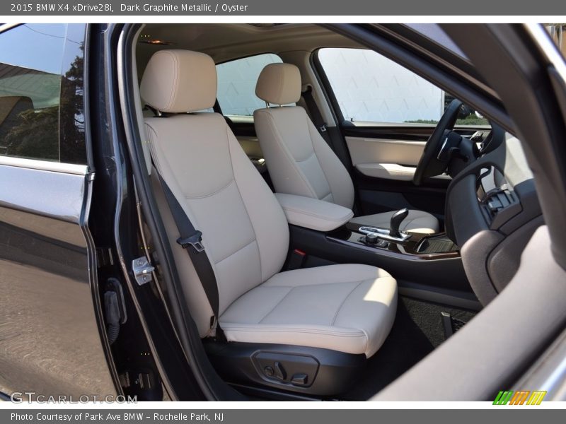 Dark Graphite Metallic / Oyster 2015 BMW X4 xDrive28i