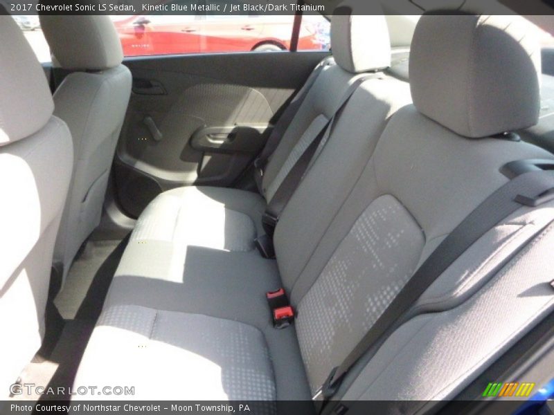 Kinetic Blue Metallic / Jet Black/Dark Titanium 2017 Chevrolet Sonic LS Sedan