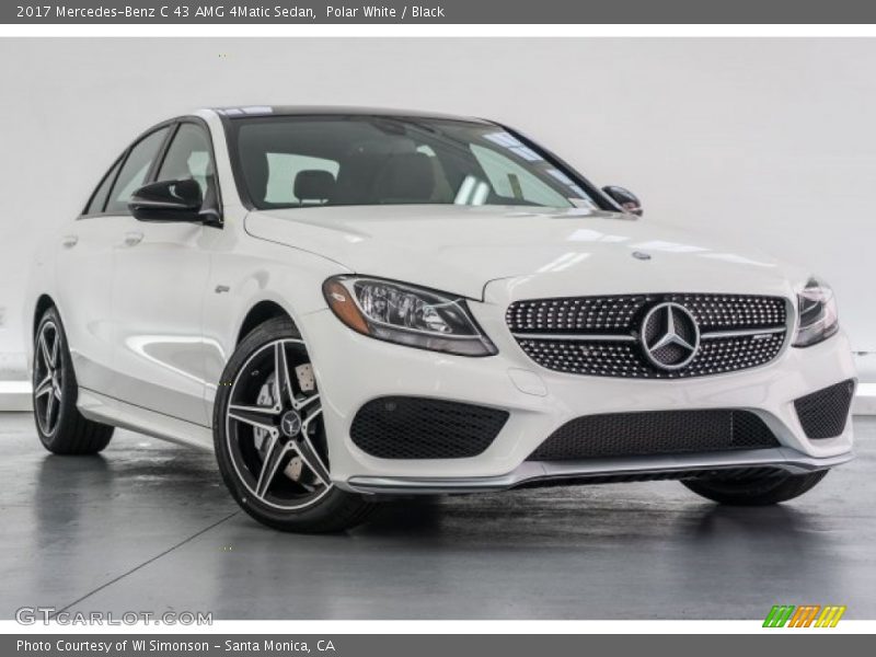 Front 3/4 View of 2017 C 43 AMG 4Matic Sedan