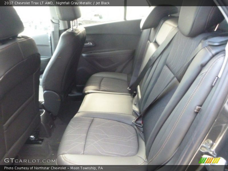 Nightfall Gray Metallic / Jet Black 2017 Chevrolet Trax LT AWD