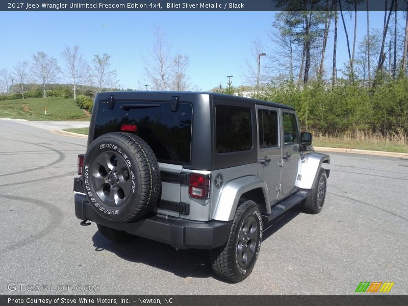 Billet Silver Metallic / Black 2017 Jeep Wrangler Unlimited Freedom Edition 4x4