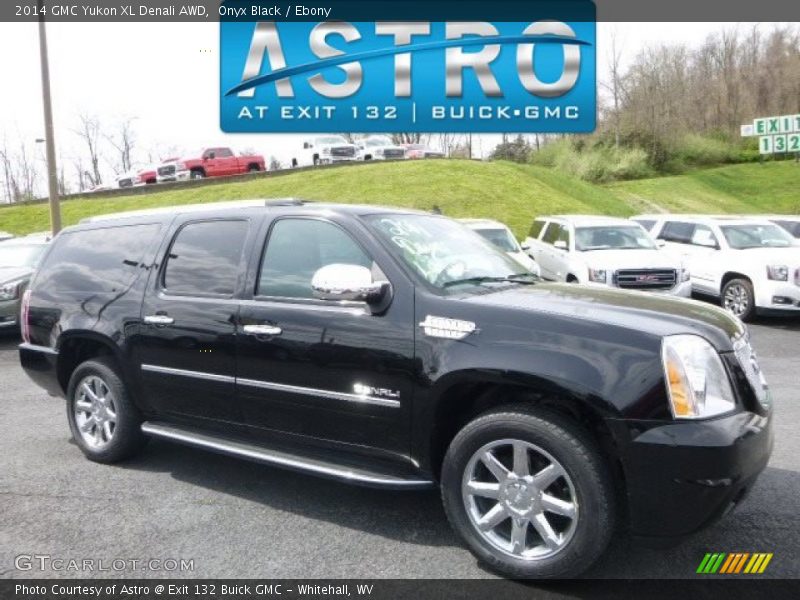 Onyx Black / Ebony 2014 GMC Yukon XL Denali AWD