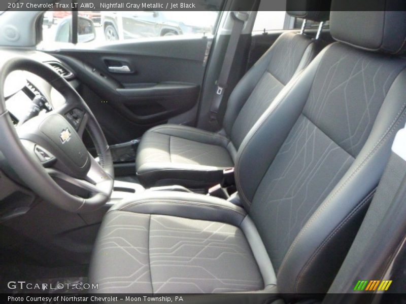 Nightfall Gray Metallic / Jet Black 2017 Chevrolet Trax LT AWD