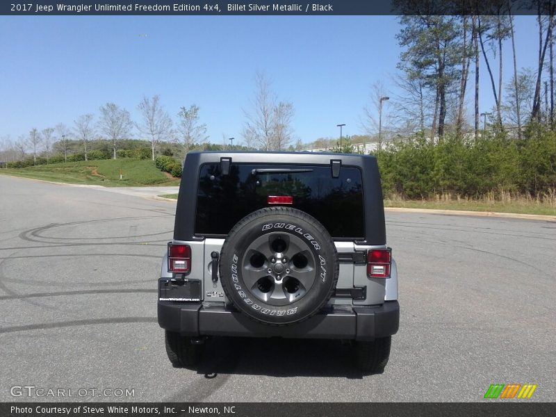 Billet Silver Metallic / Black 2017 Jeep Wrangler Unlimited Freedom Edition 4x4